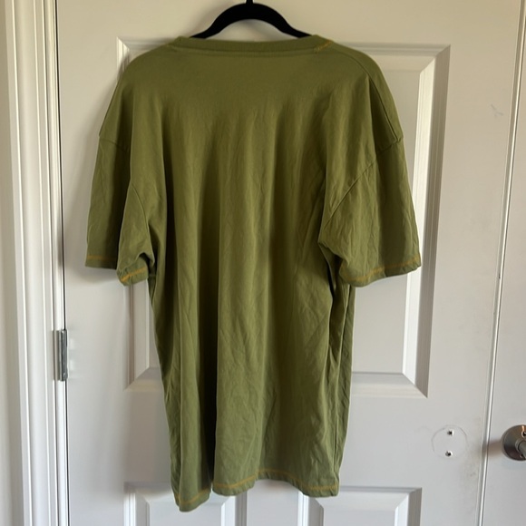 Authentic Germany Embossed XL T-shirt in Army Green Color - Picture 5 of 7